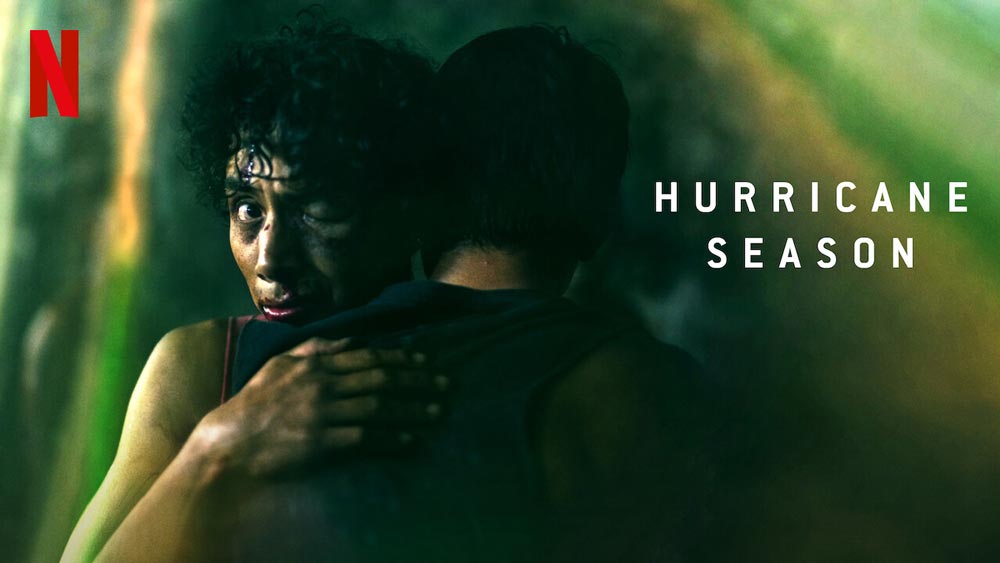 Promotional shot from Hurricane Season film 